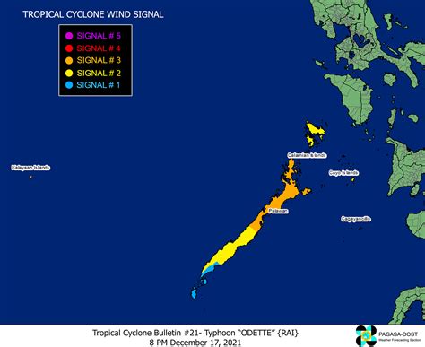 typhoon odette update today|Typhoon Odette update: Storm signals lifted in 5 areas.